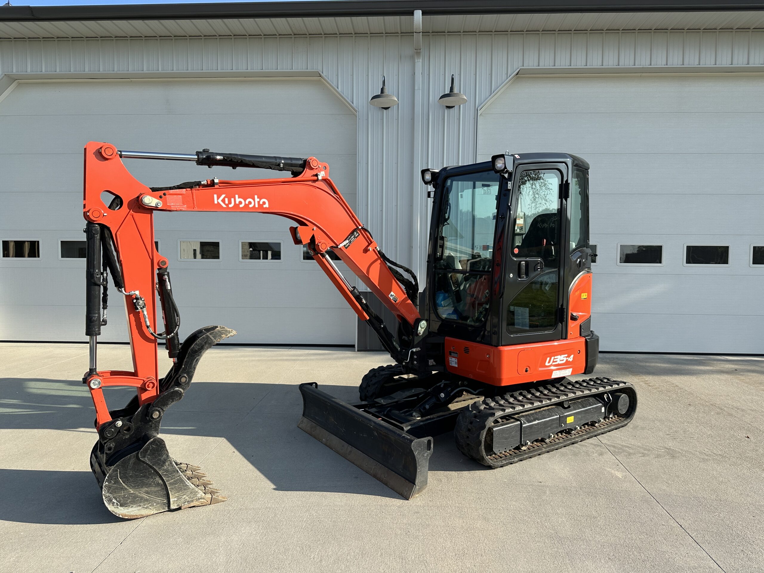 Rent or Rent to Own this 2022 Kubota U35-4 Mini Excavator located