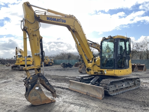 2022 Komatsu PC88MR-10 thumbnail 3