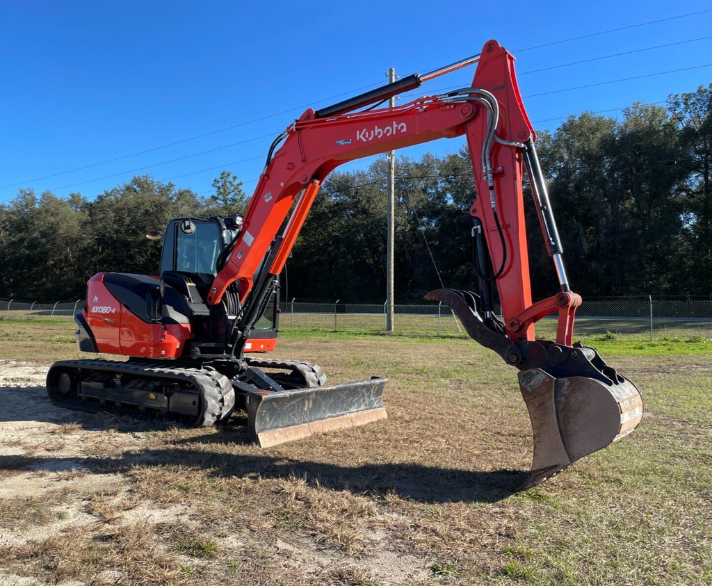 2023 Kubota KX080-4 Mini Excavator in Jupiter Island, FL