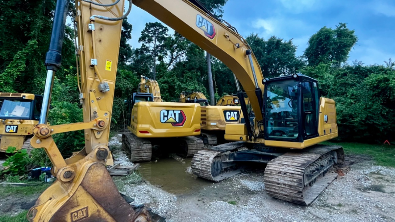 Rent this 2023 Excavator Caterpillar 320GC located in Cypress, TX