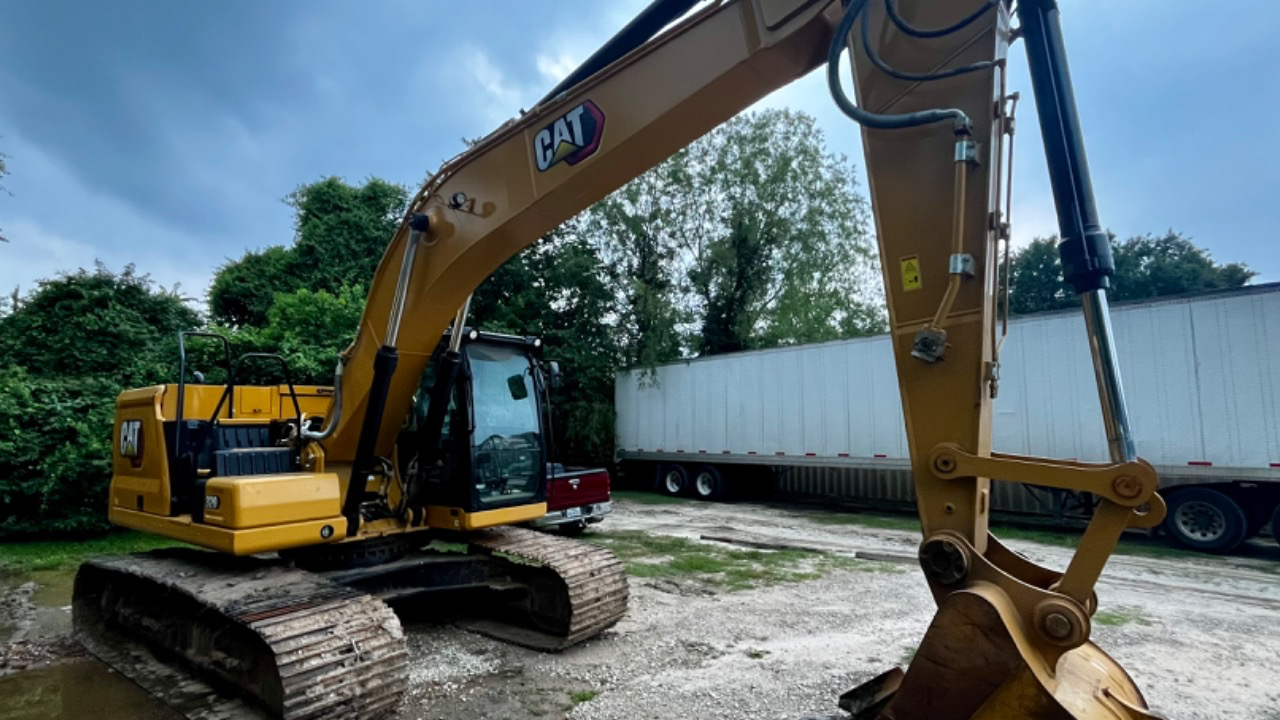 Rent this 2023 Excavator Caterpillar 320GC located in Cypress, TX