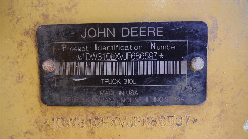2018 Deere 310E thumbnail 6