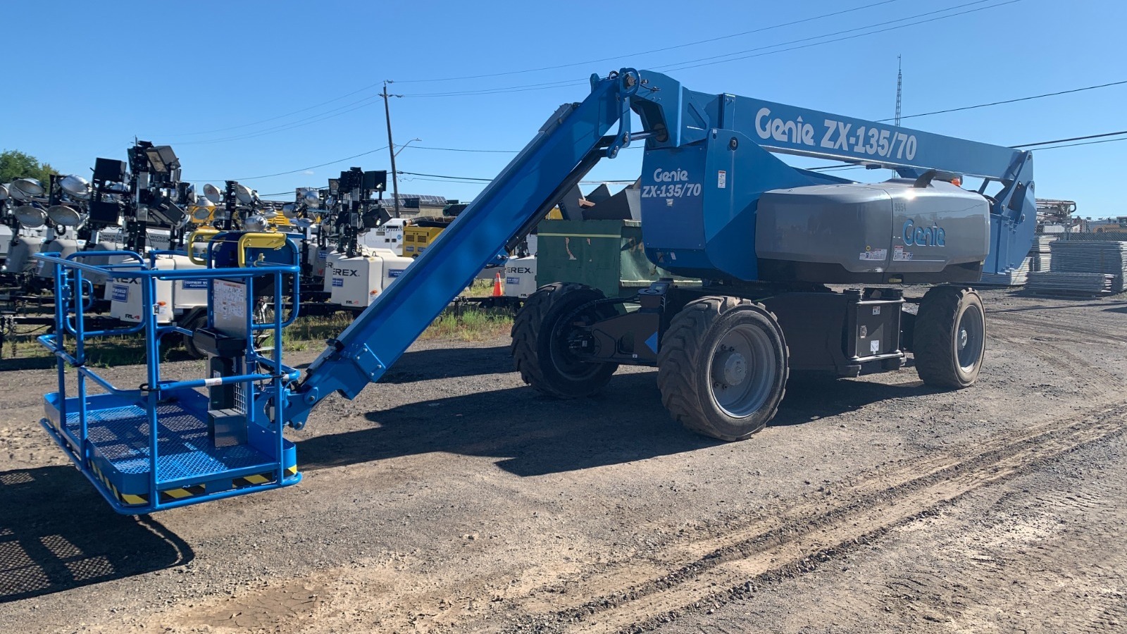 2015 Genie ZX-135/70 Articulated Boom Lift in Nicolaus, CA