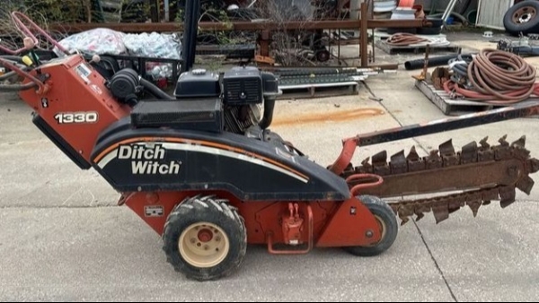 2007 Ditch Witch 1330 - Walk Behind Trencher image 1